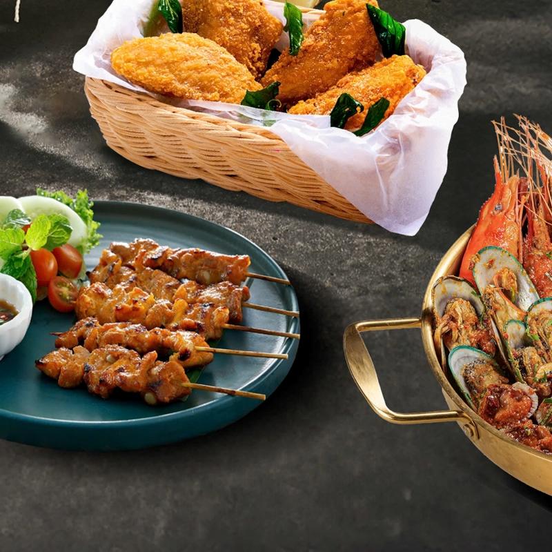 Các món ăn vặt hấp dẫn trên đường phố chợ Cô Giang